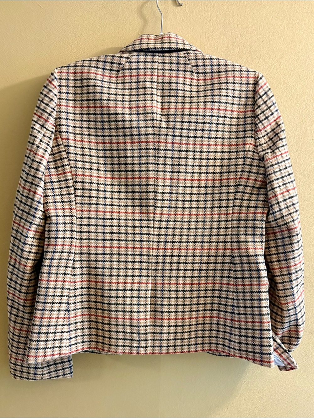 J. Crew Herringbone Wool Blender Blazer NWT - Picture 9 of 14